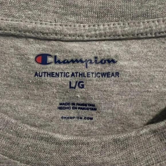 Champion men’s grey T-Shirt size L - Picture 3 of 3
